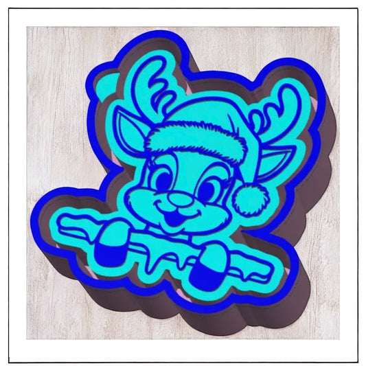 Reindeer - Freshie Silicone Mold