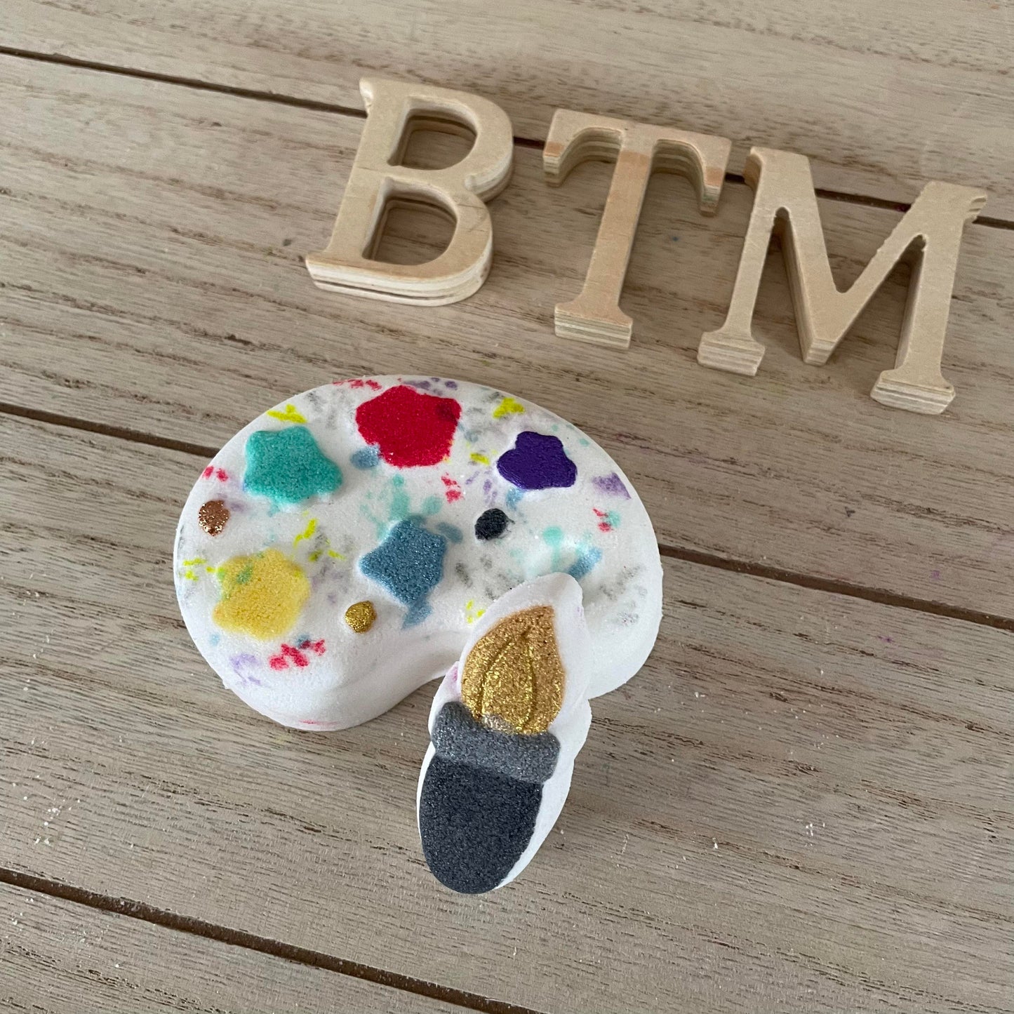 Paint Palette & Paint Brush Vacuum Mold