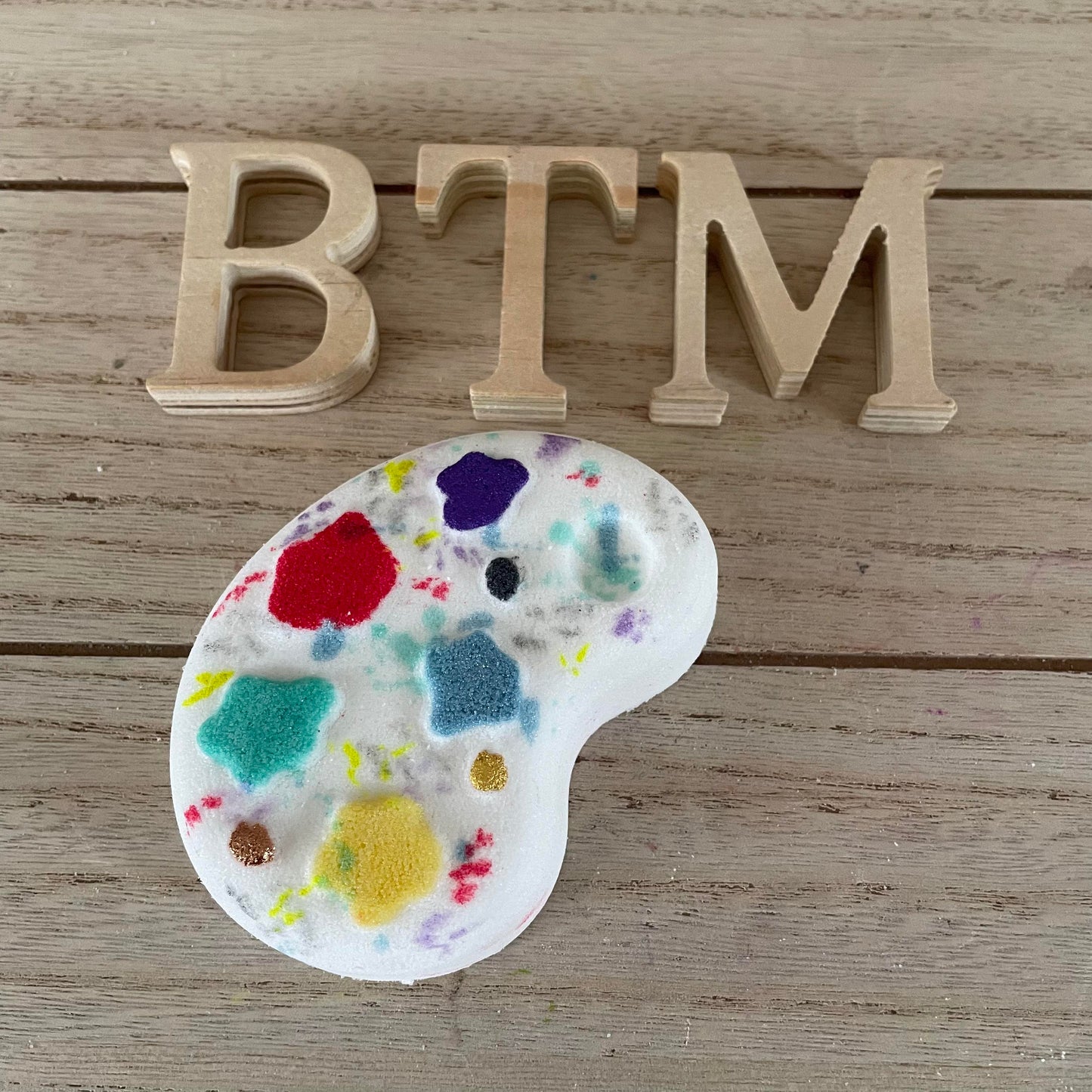 Paint Palette & Paint Brush Vacuum Mold