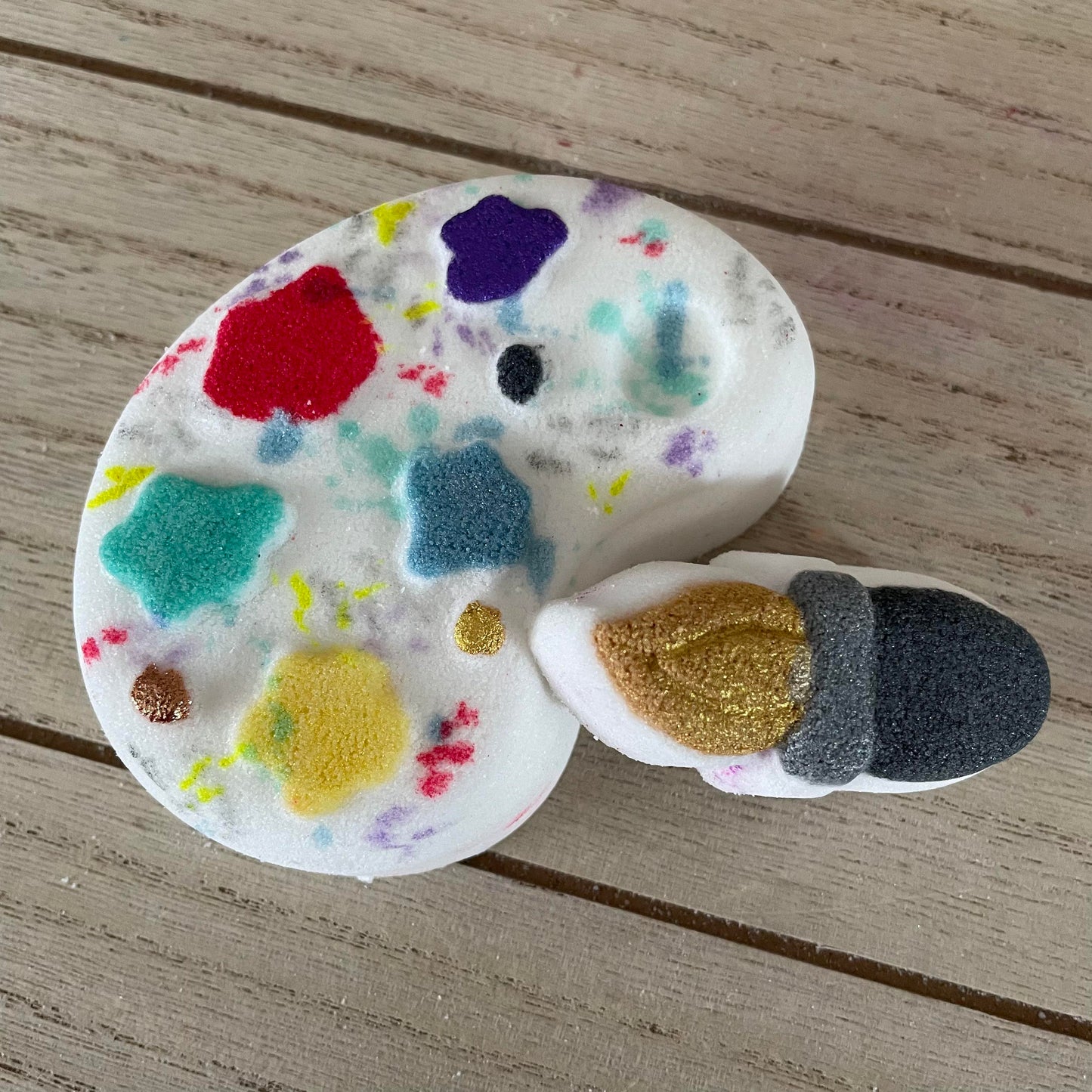 Paint Palette & Paint Brush Vacuum Mold