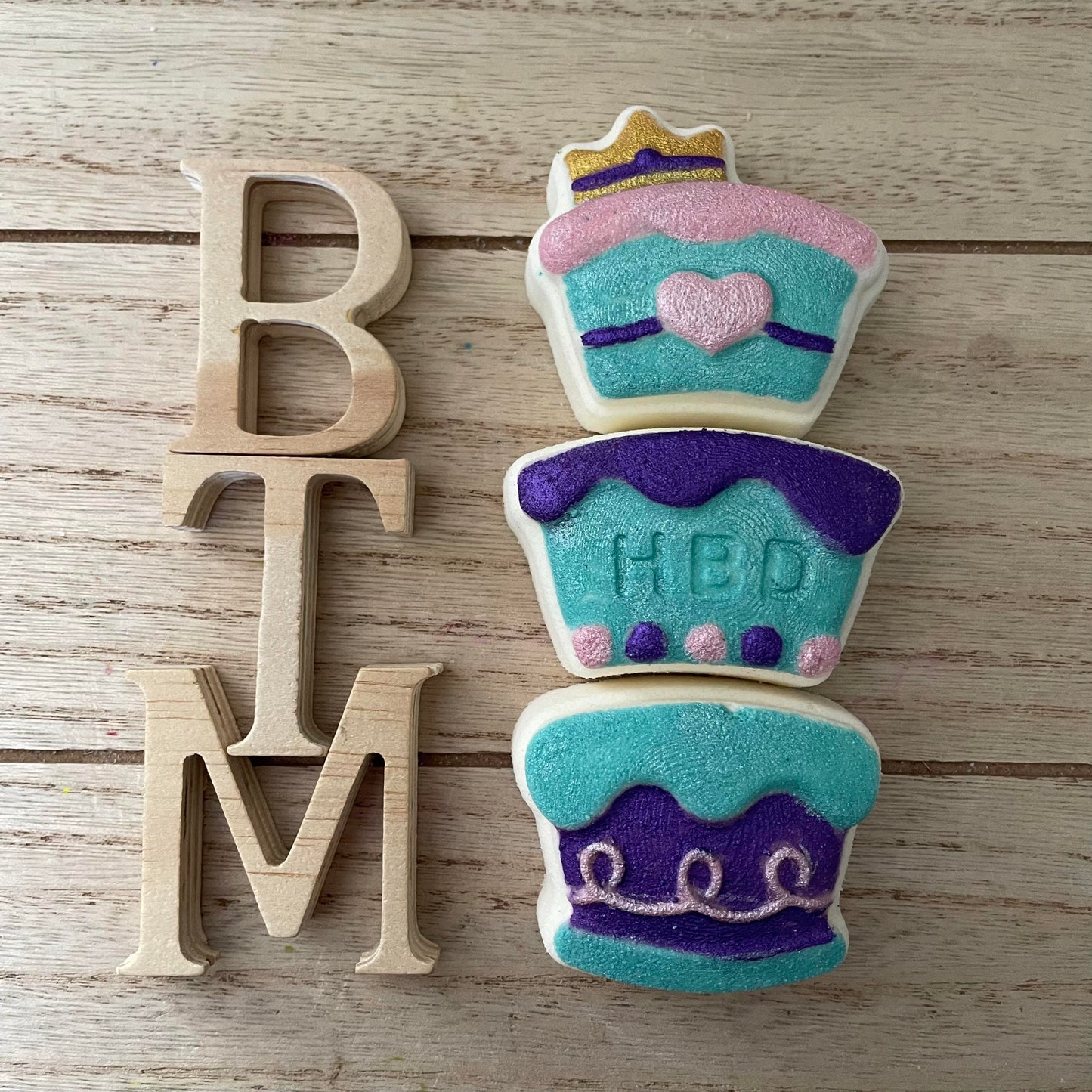 Birthday Cake Hybrid Mold (3 pcs)