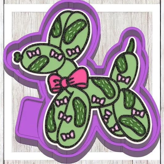 Pickle Balloon Dog - Freshie Silicone Mold