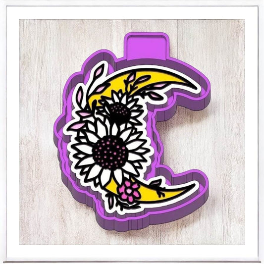 Sunflower Moon - Freshie Silicone Mold