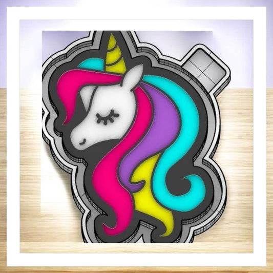 Unicorn Full Main - Freshie Silicone Mold
