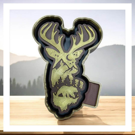 Deer Head - Freshie Silicone Mold