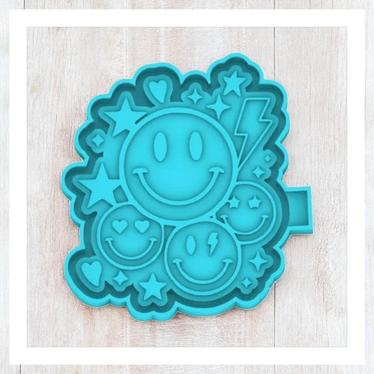 Smiley Party - Freshie Silicone Mold