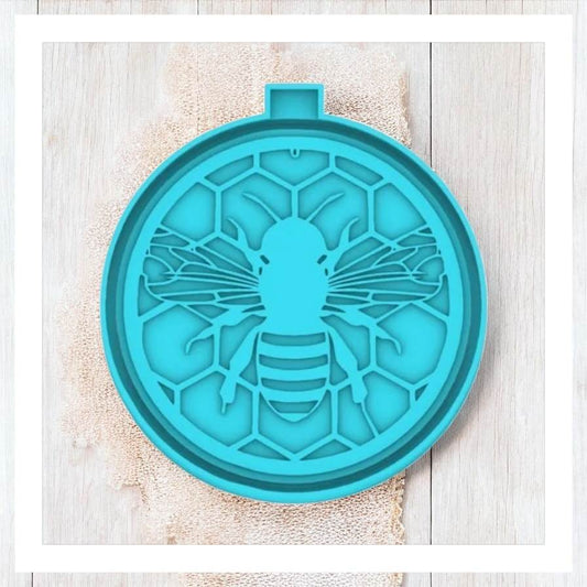 Honeycomb Bee - Freshie Silicone Mold