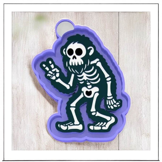 Bigfoot Cryptid Bones - Freshie Silicone Mold