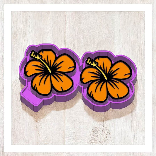 Hibiscus - Freshie VENT Silicone Mold