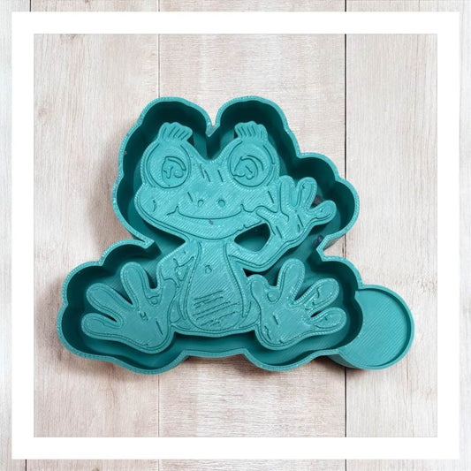 Waving Frog - Freshie Silicone Mold