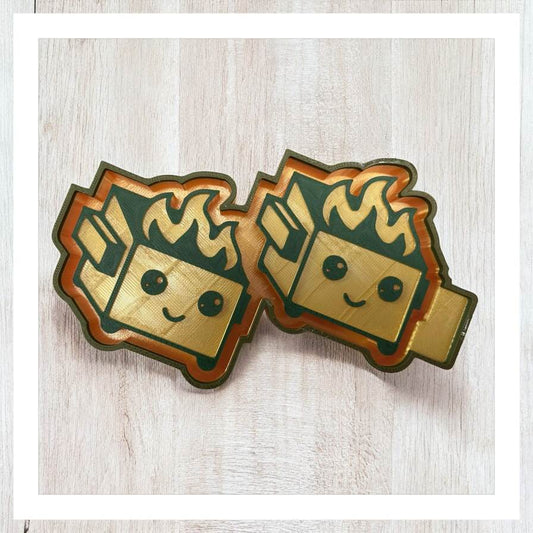 Dumpster Fire - Freshie VENT Silicone Mold