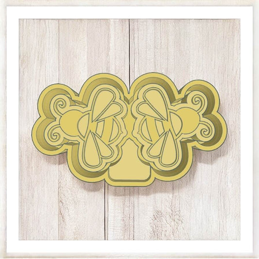 Bee - Freshie VENT Silicone Mold