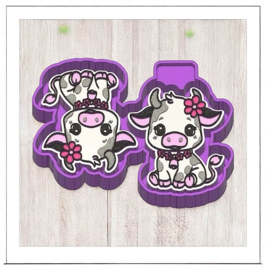 Highland Cow - Freshie VENT Silicone Mold