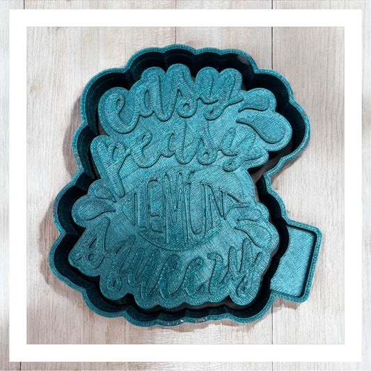 Easy Peasy Lemon Squeezy - Freshie Silicone Mold