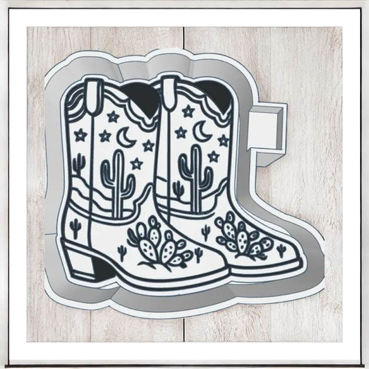 Western Boots - Freshie Silicone Mold