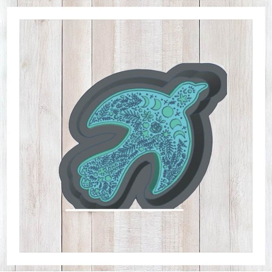 Floral Bird - Freshie Silicone Mold