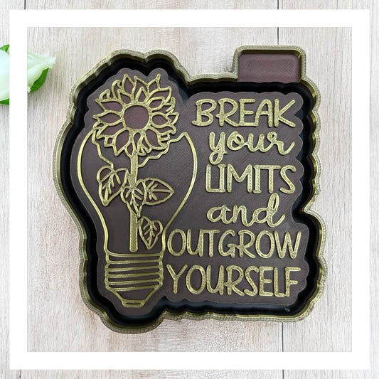 Break Your Limits - Freshie Silicone Mold