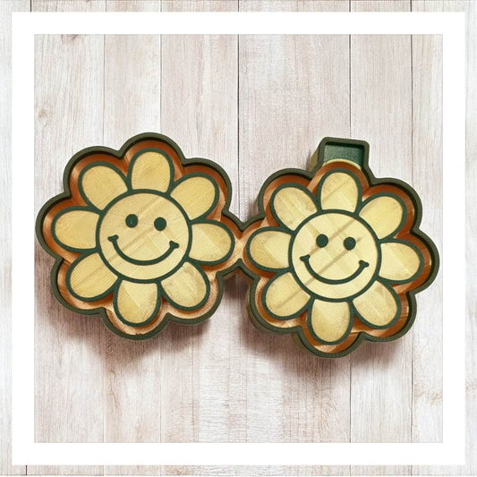 Sunflower Smileys - Freshie VENT Silicone Mold