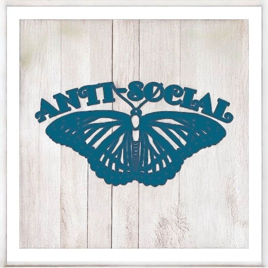 Anti-Social - Freshie Silicone Mold