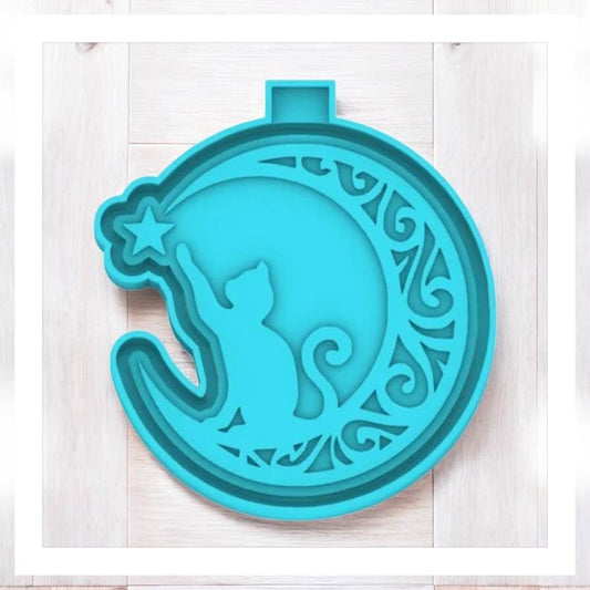 Cat Moon - Freshie Silicone Mold