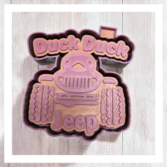 Duck Duck Jeep - Freshie Silicone Mold
