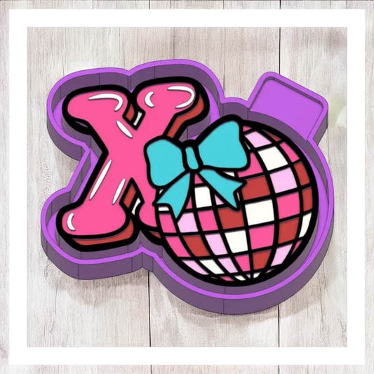 XO - Freshie Silicone Mold