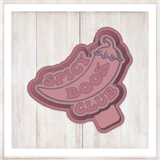Spicy Book Club - Freshie Silicone Mold