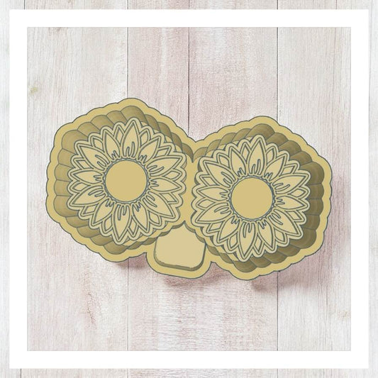 Sunflower 1 - Freshie VENT Silicone Mold