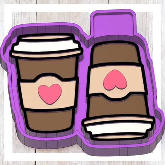 Coffee Cup - Freshie Silicone Mold