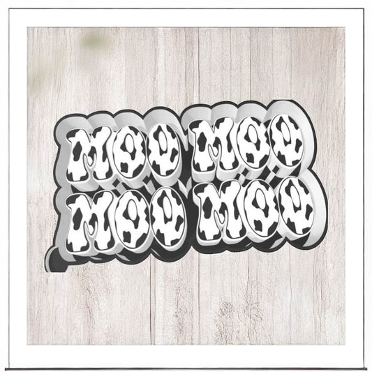 Moo - Freshie VENT Silicone Mold