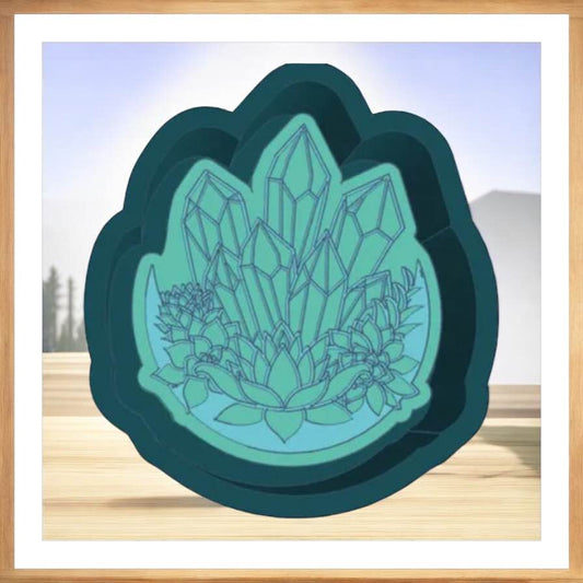 Crystal Moon - Freshie Silicone Mold