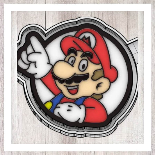 Mario - Freshie Silicone Mold
