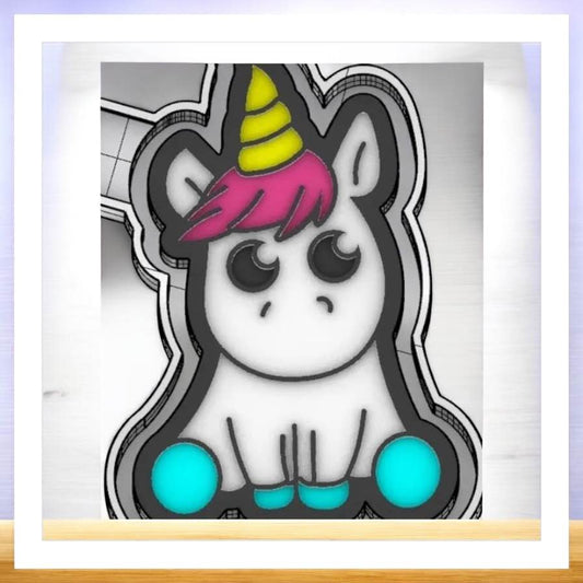 Unicorn 2 - Freshie Silicone Mold