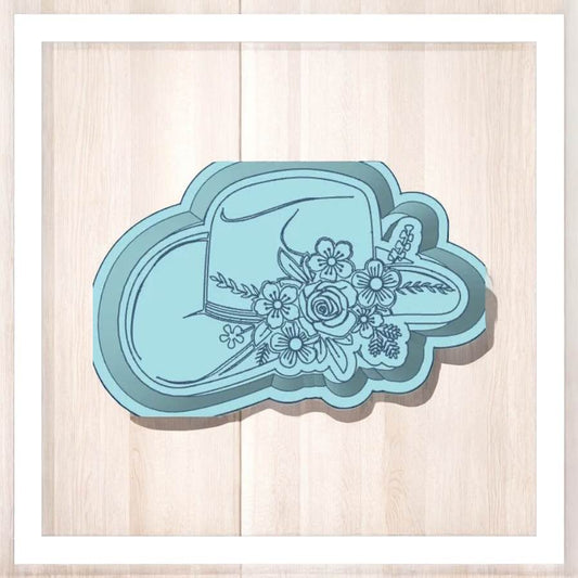 Western Hat - Freshie Silicone Mold