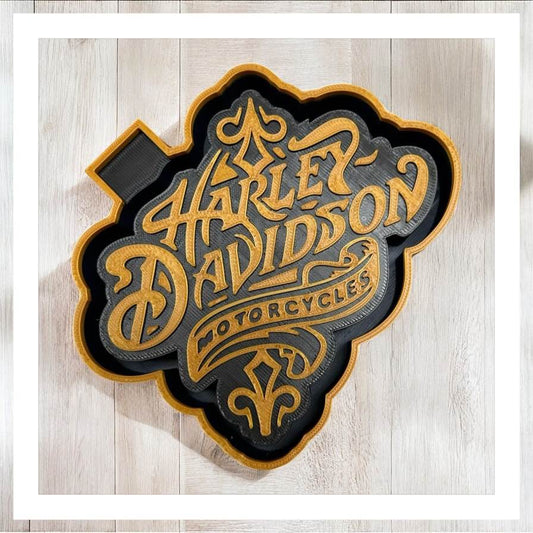 Harley Emblem - Freshie Silicone Mold