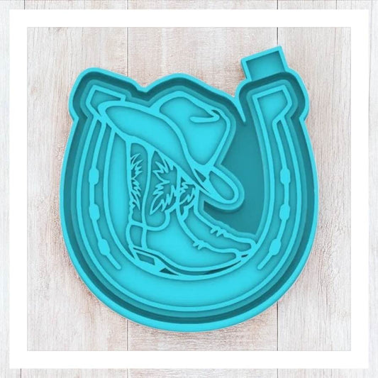 Western Horseshoe - Freshie Silicone Mold