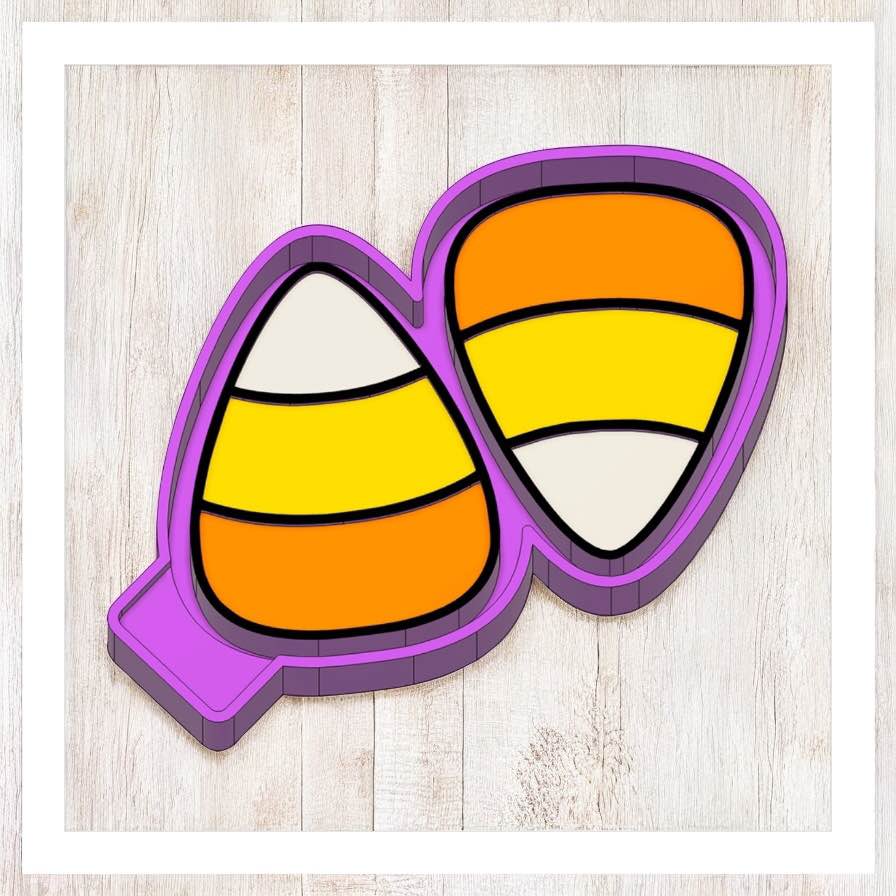 Candy Corn - Freshie VENT Silicone Mold