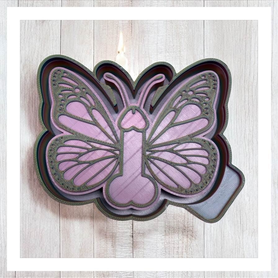Peen Butterfly - Freshie Silicone Mold