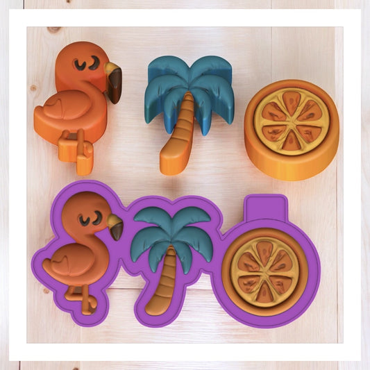 Beaching Fun - Freshie VENT Silicone Mold