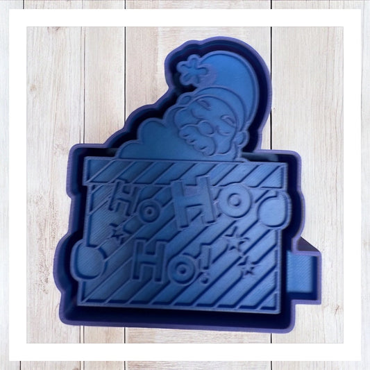 Santa Ho Ho Ho - Freshie Silicone Mold