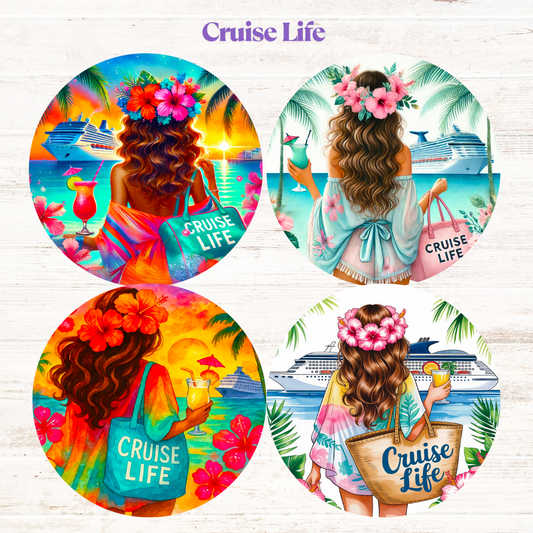 Cruise Life Freshie Cardstock - 2.5"