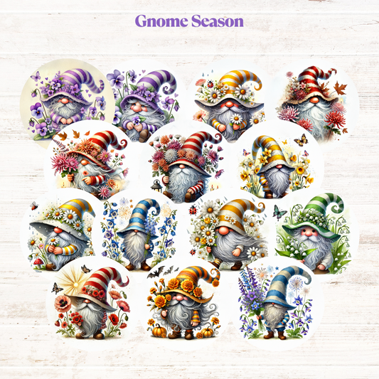 Gnome Season Freshie Cardstock - 2.5"