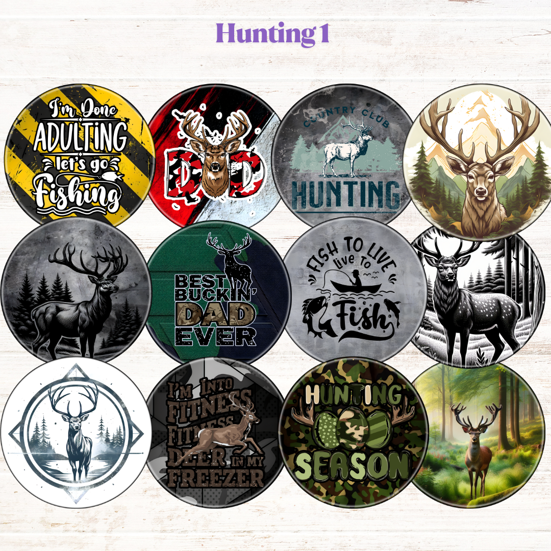 Hunting Collection 1 Freshie Cardstock - 2.5"