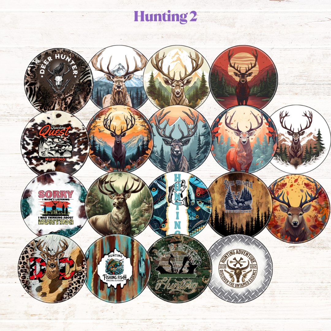 Hunting Collection 2 Freshie Cardstock - 2.5"