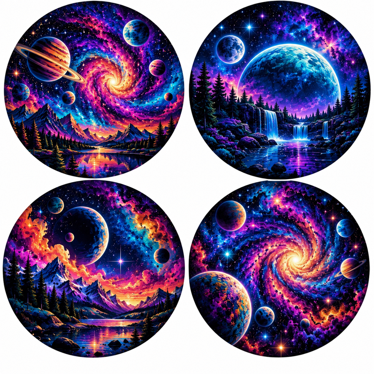 Neon Nights Cardstock - 2.5"