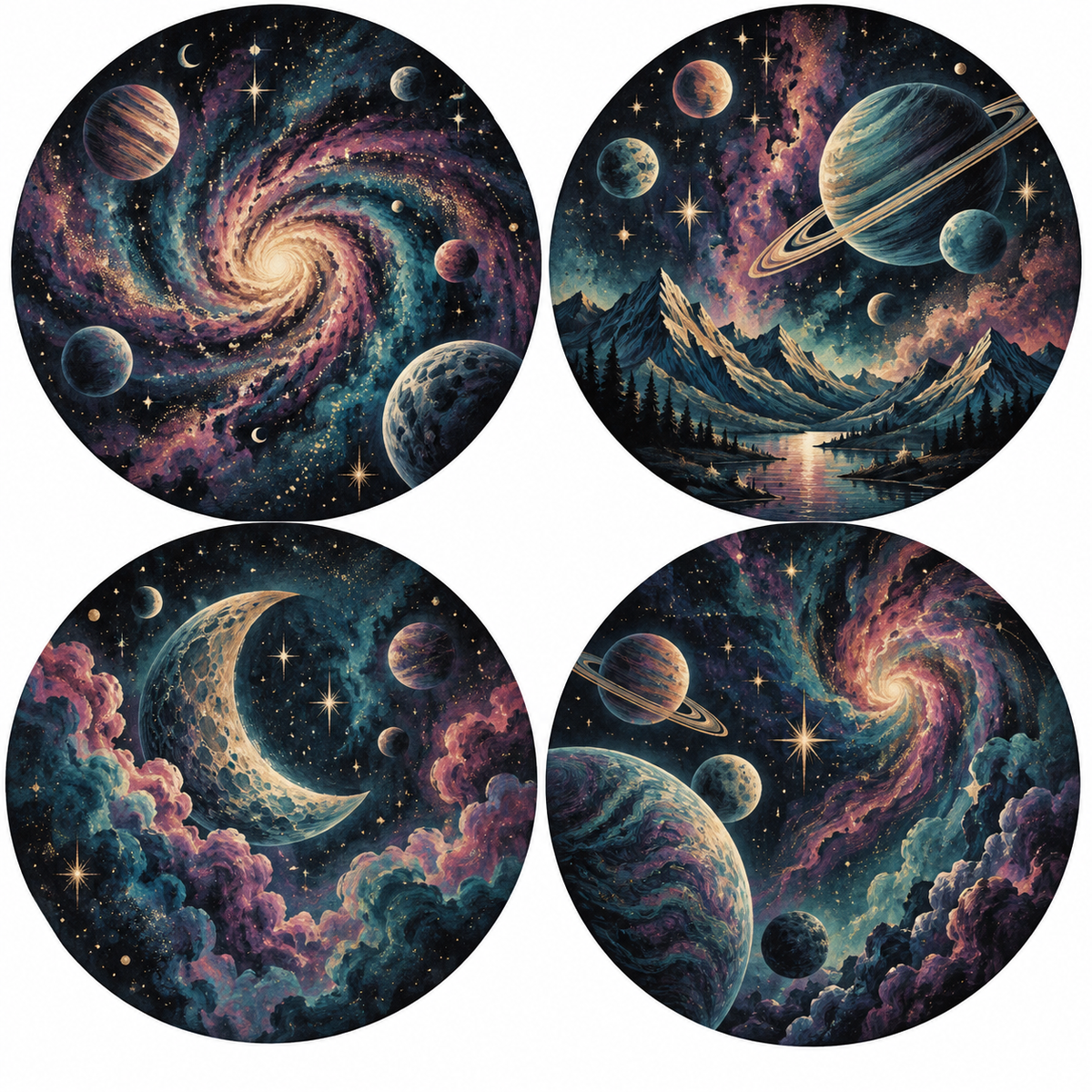 Universe Cardstock - 2.5"