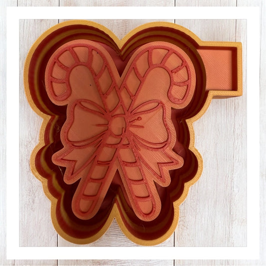 Candy Cane - Freshie Silicone Mold