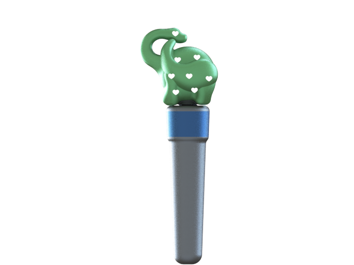 Magical Bath Wands - Dino 1.25"
