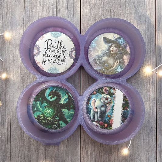 Freshie Round Silicone Multi Mold