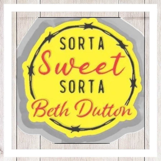 Beth Dutton - Freshie Silicone Mold